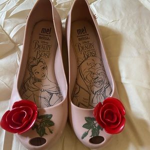 Mel beauty and the beast kids inspired flats